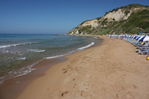 La spiaggia di Gardenos